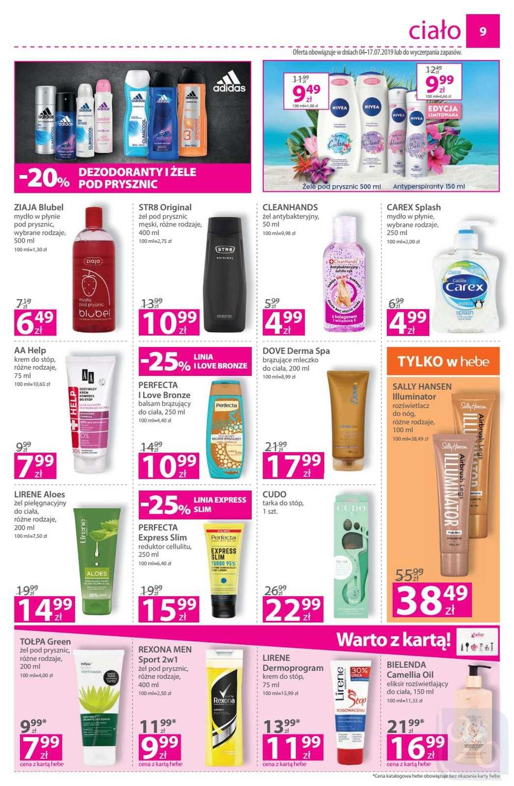 Gazetka promocyjna Hebe str. 9