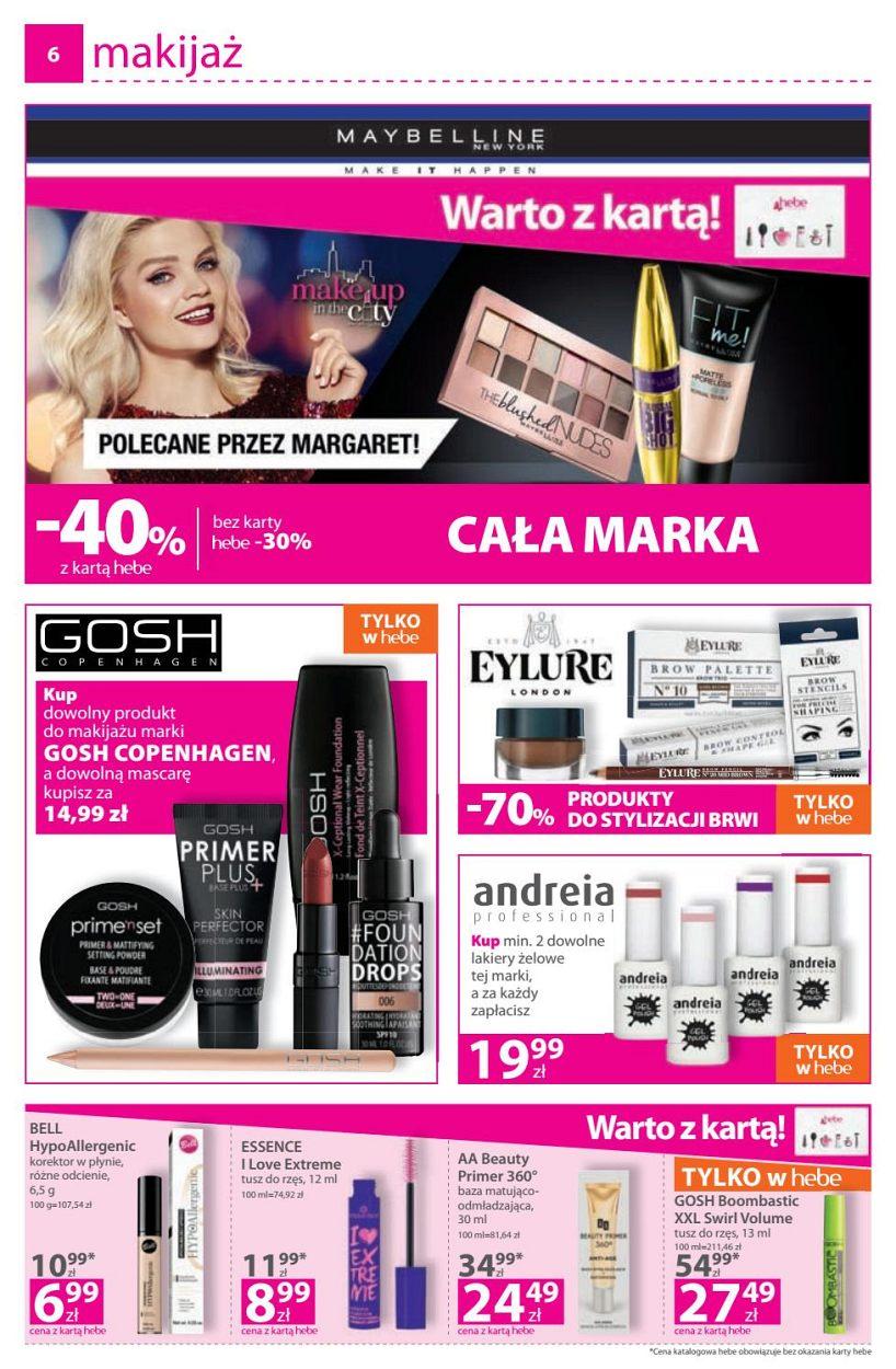 Gazetka promocyjna Hebe str. 6