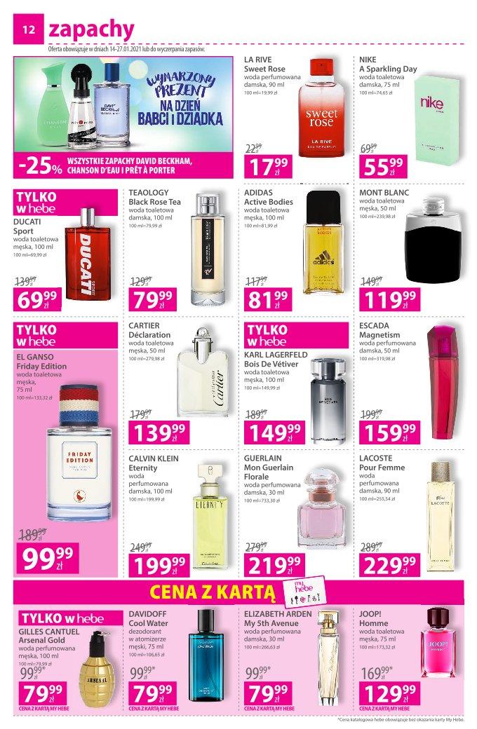 Gazetka promocyjna Hebe str. 12