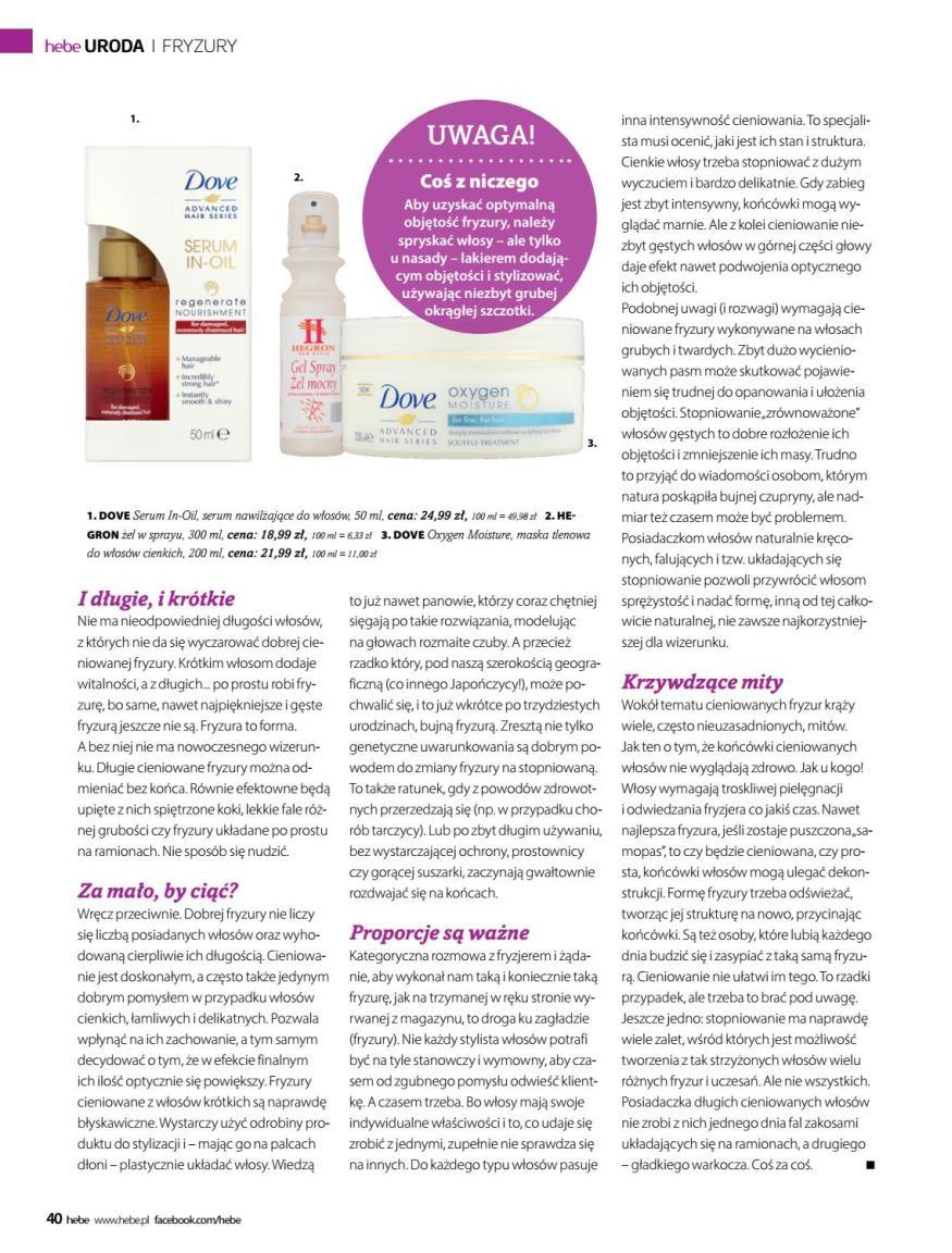 Gazetka promocyjna Hebe str. 40