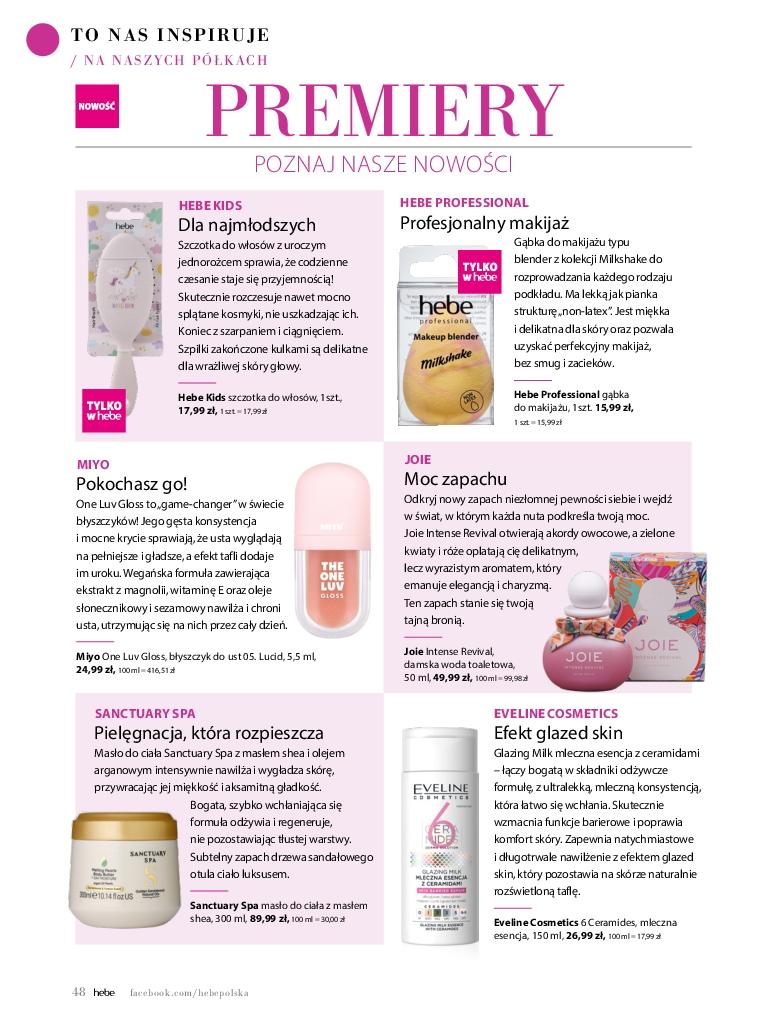 Gazetka promocyjna Hebe str. 48