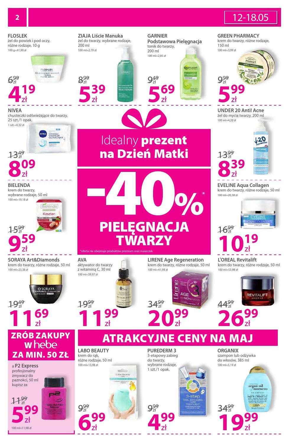 Gazetka promocyjna Hebe str. 2