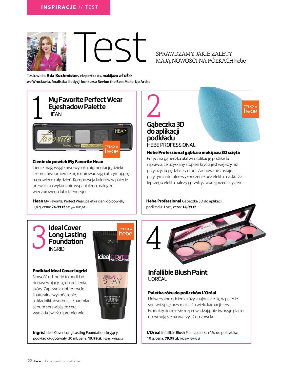 Gazetka promocyjna Hebe str. 22