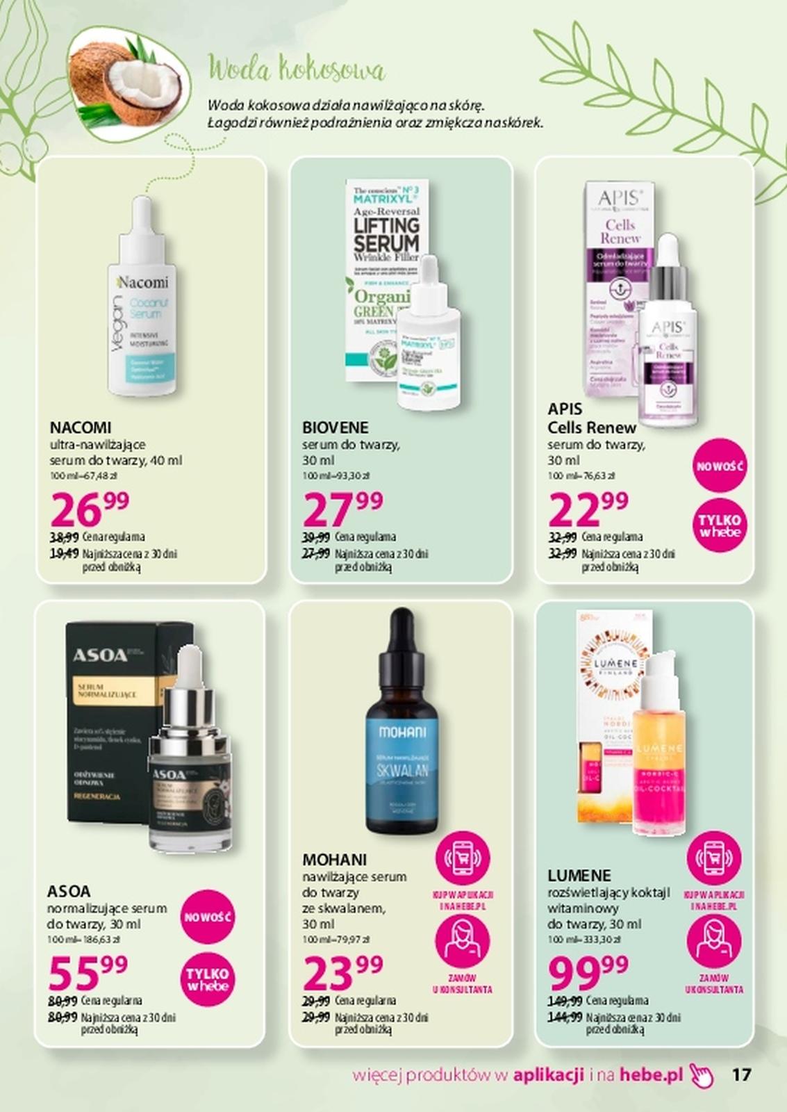 Gazetka promocyjna Hebe str. 17