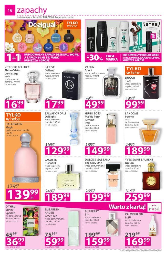 Gazetka promocyjna Hebe str. 16