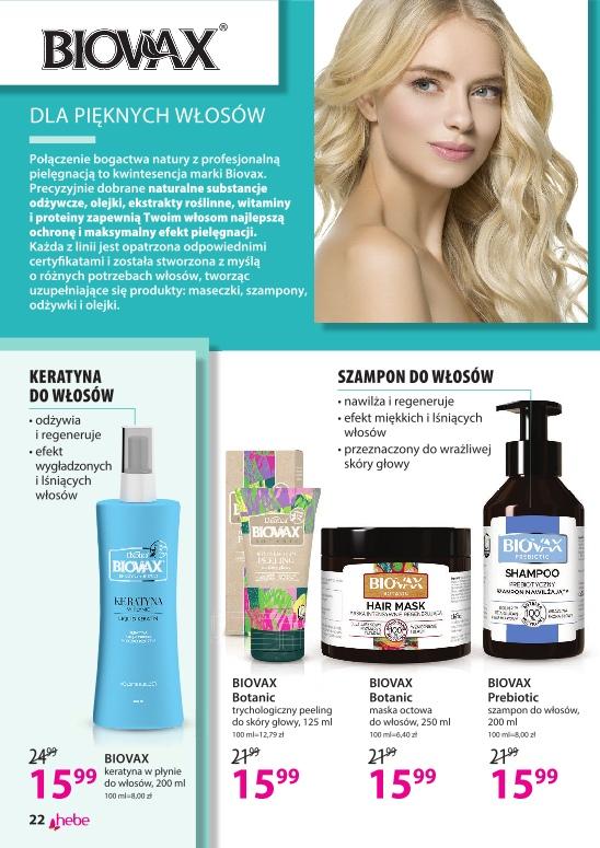 Gazetka promocyjna Hebe str. 22