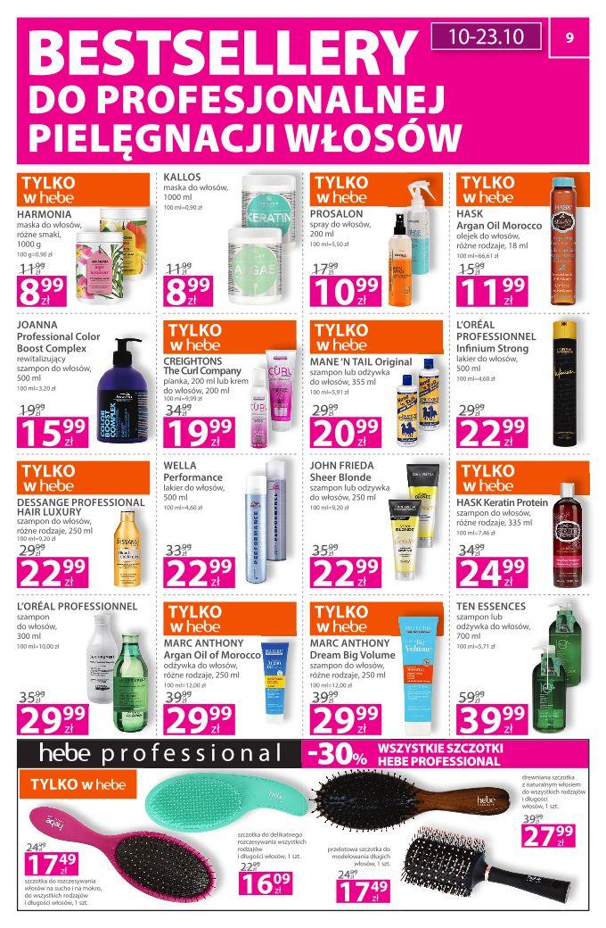 Gazetka promocyjna Hebe str. 9