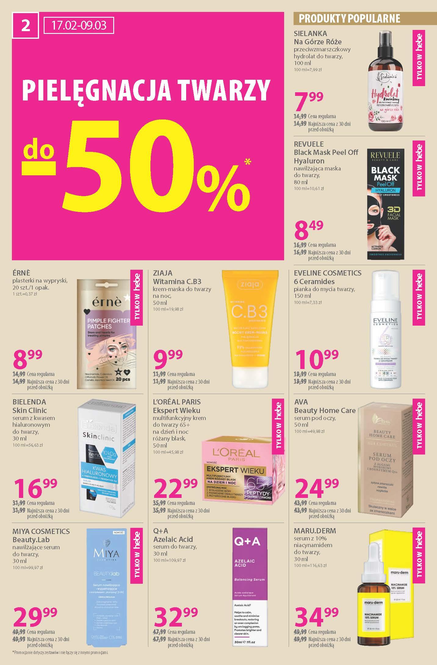 Gazetka promocyjna Hebe str. 2