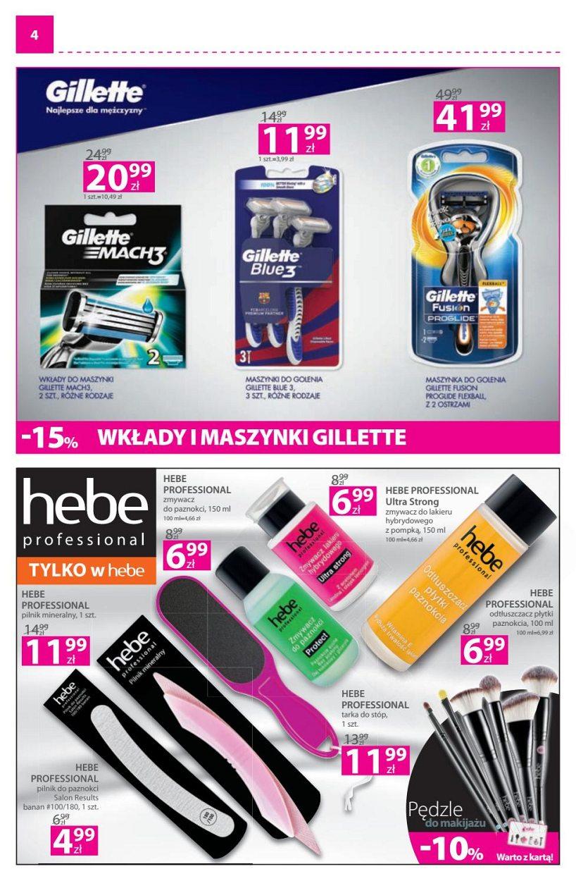 Gazetka promocyjna Hebe str. 4