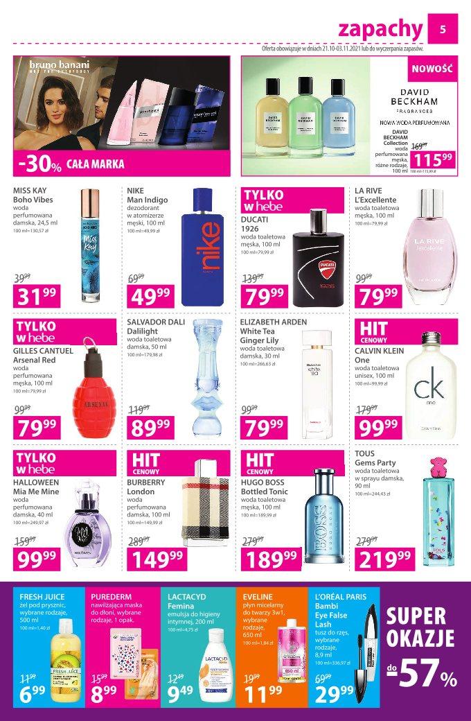 Gazetka promocyjna Hebe str. 5