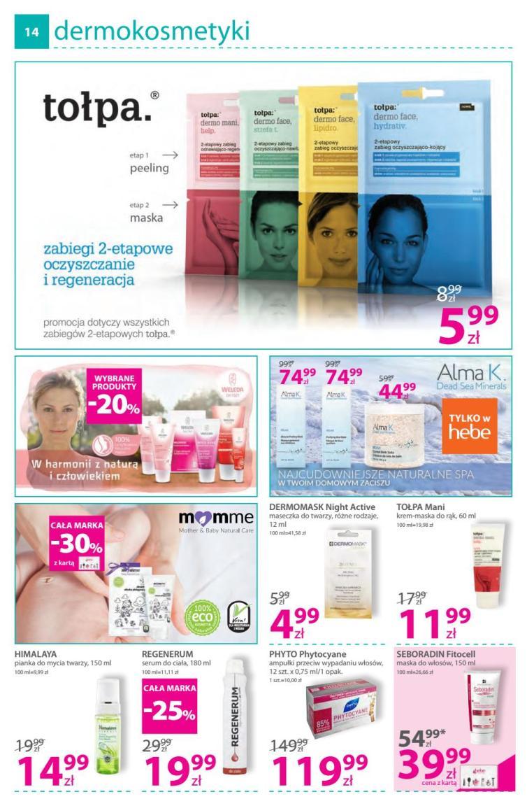 Gazetka promocyjna Hebe str. 14