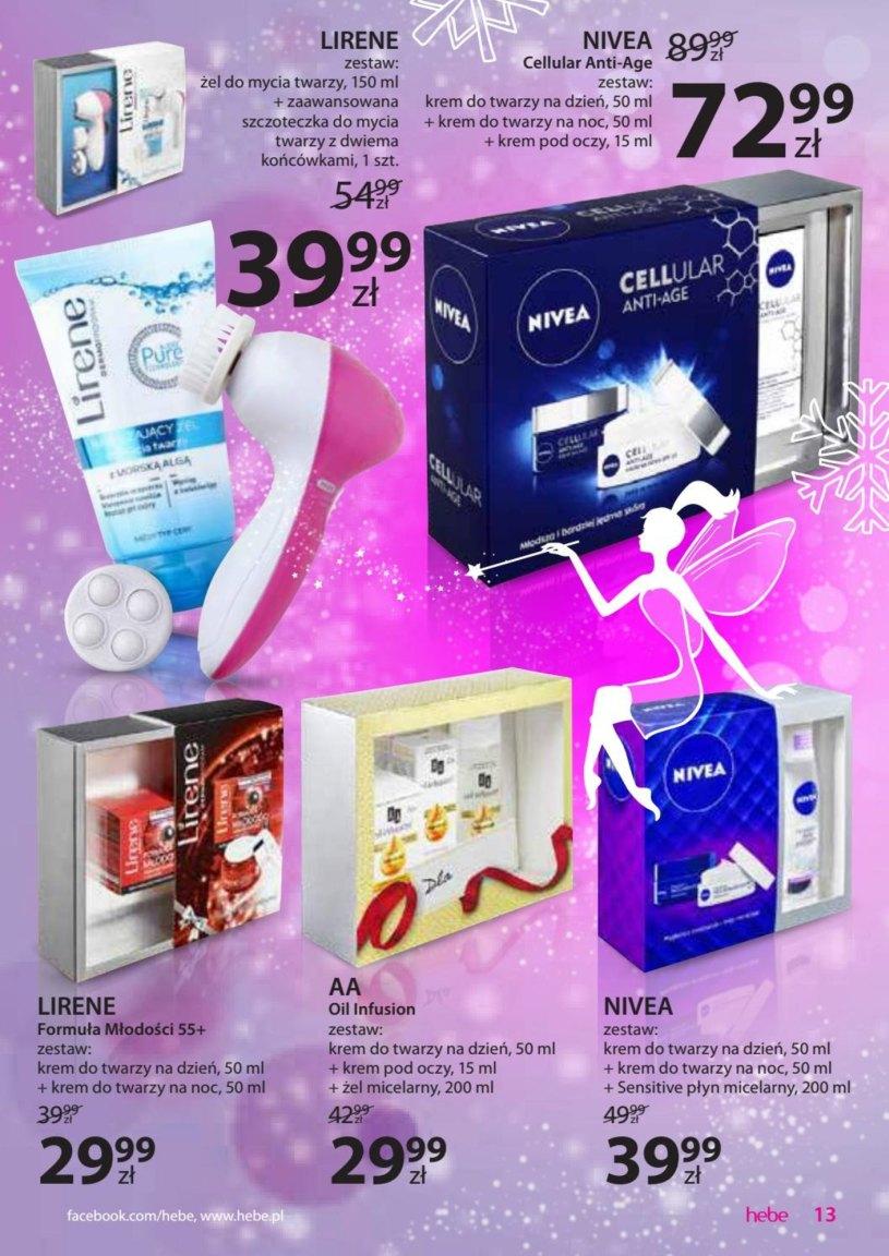 Gazetka promocyjna Hebe str. 13