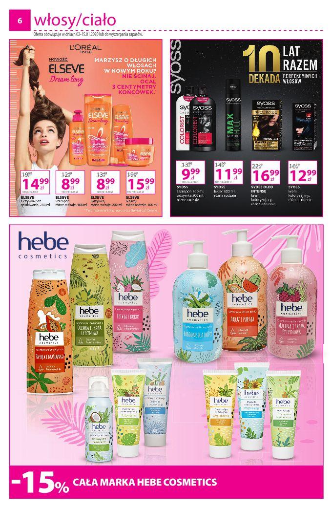 Gazetka promocyjna Hebe str. 6