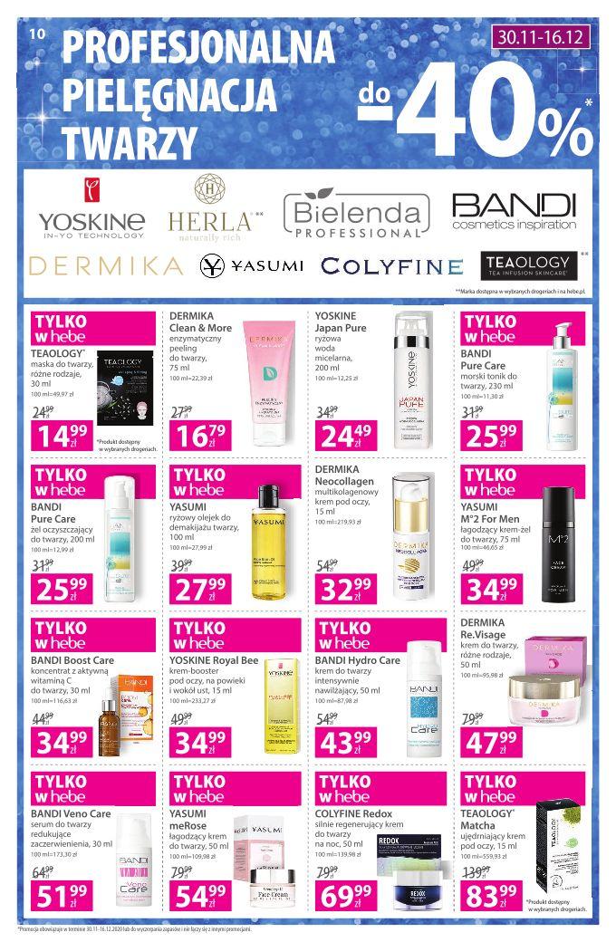 Gazetka promocyjna Hebe str. 10