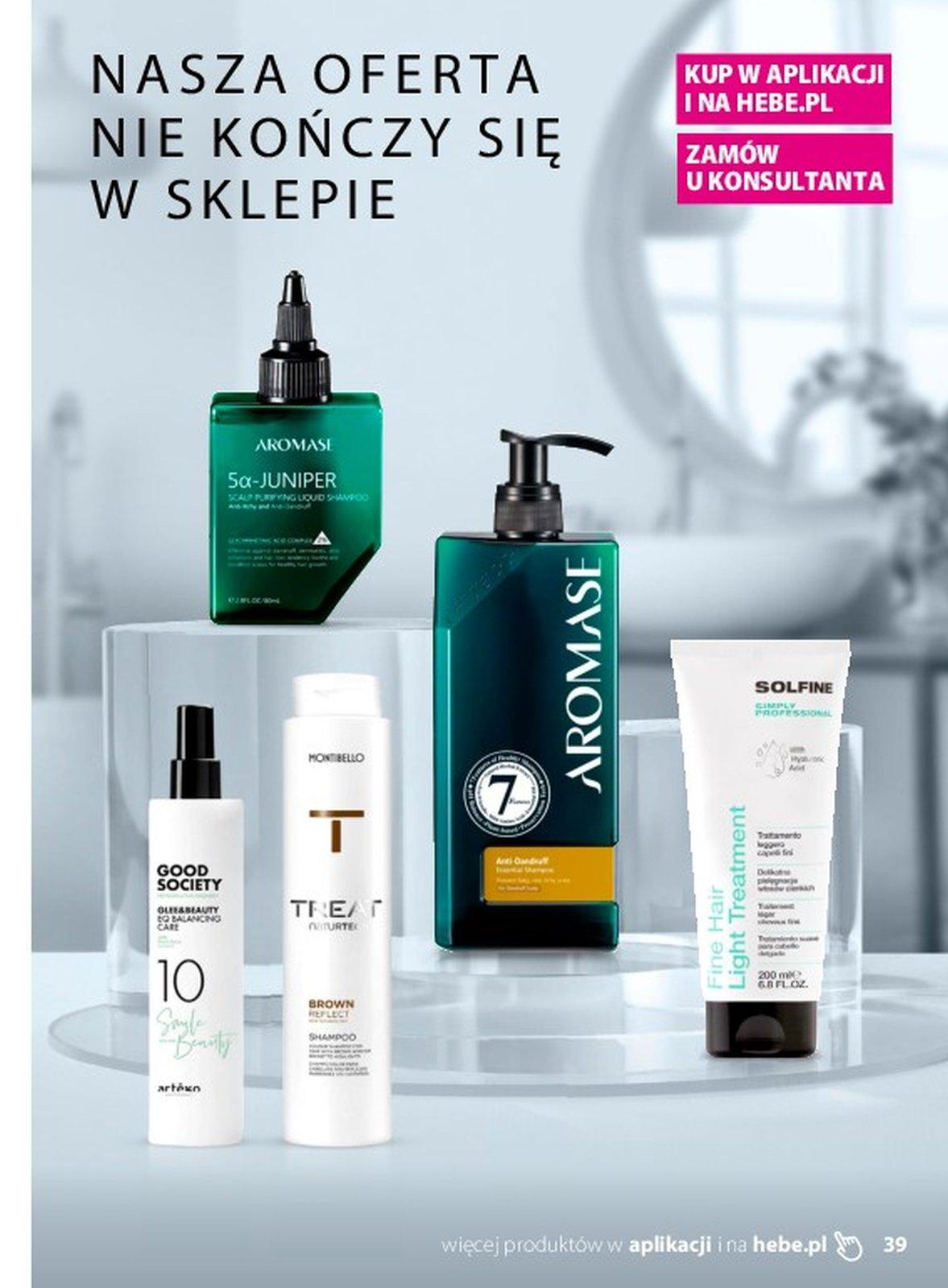 Gazetka promocyjna Hebe str. 39