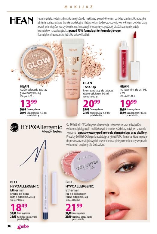 Gazetka promocyjna Hebe str. 36