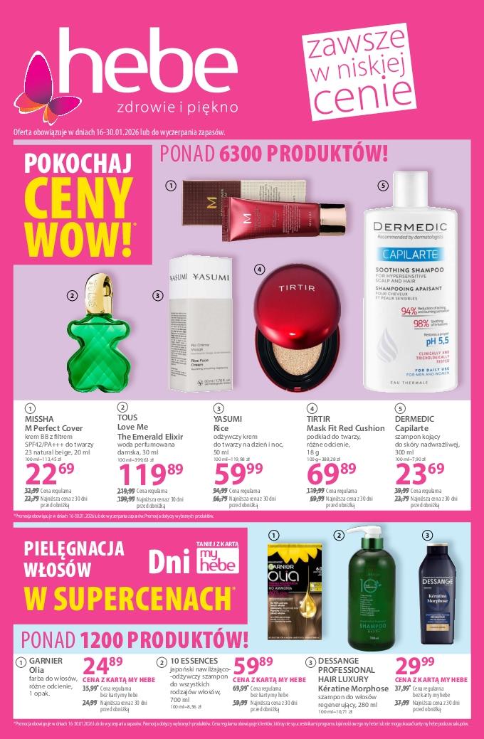 Gazetka promocyjna Hebe str. 1