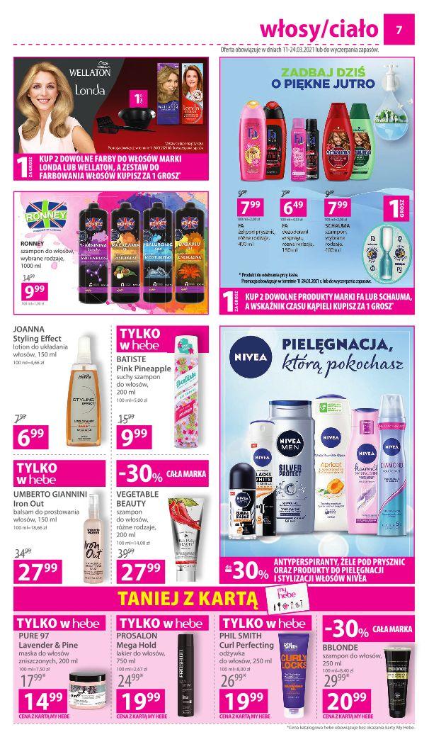 Gazetka promocyjna Hebe str. 7