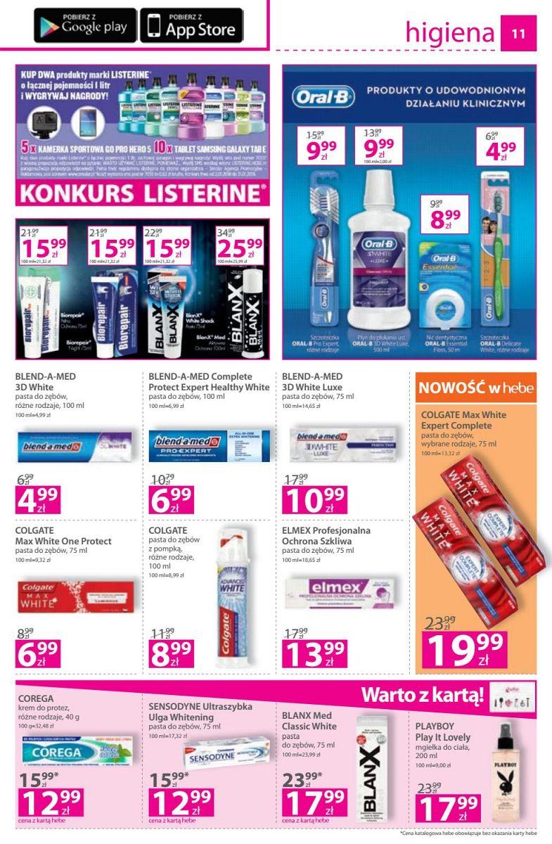 Gazetka promocyjna Hebe str. 11