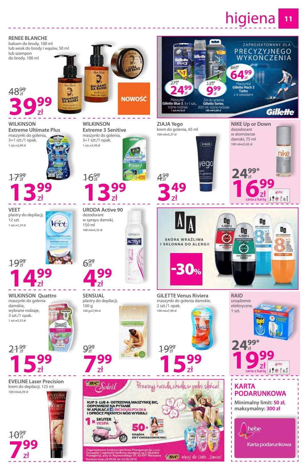 Gazetka promocyjna Hebe str. 11