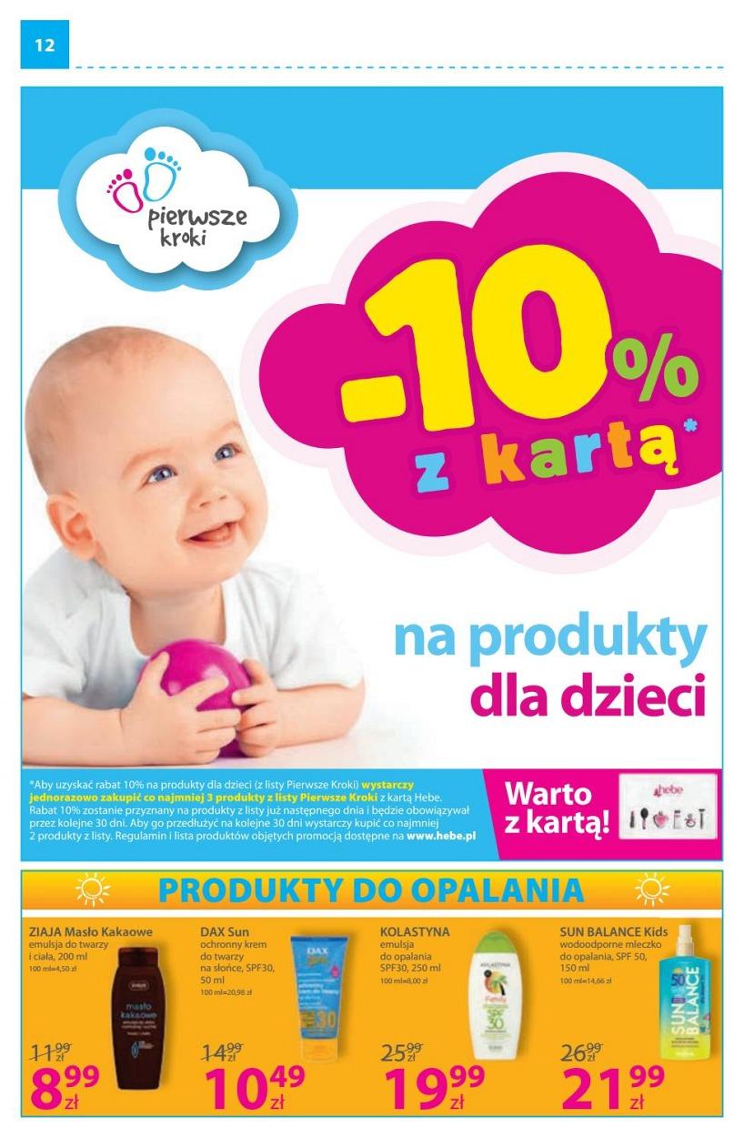 Gazetka promocyjna Hebe str. 12