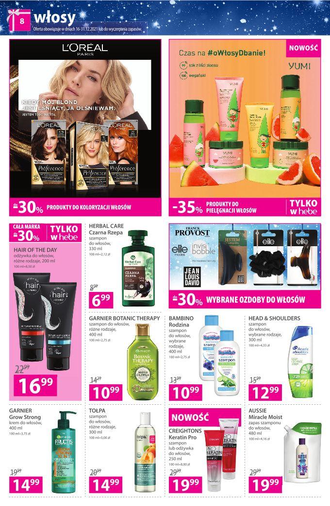 Gazetka promocyjna Hebe str. 8