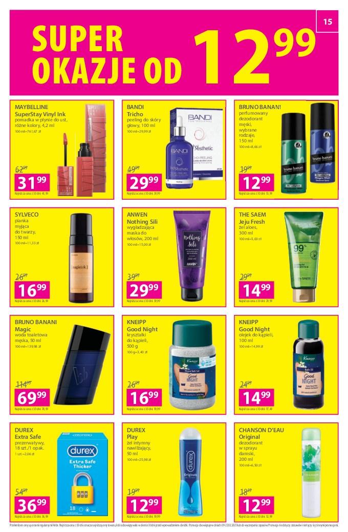 Gazetka promocyjna Hebe str. 15