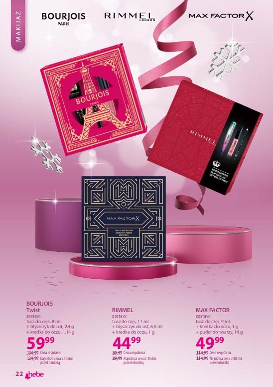 Gazetka promocyjna Hebe str. 22