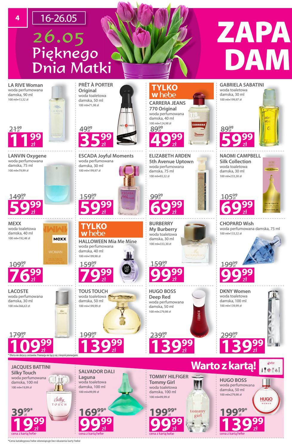 Gazetka promocyjna Hebe str. 4