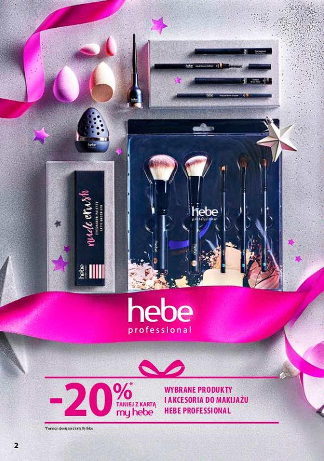 Gazetka promocyjna Hebe str. 2