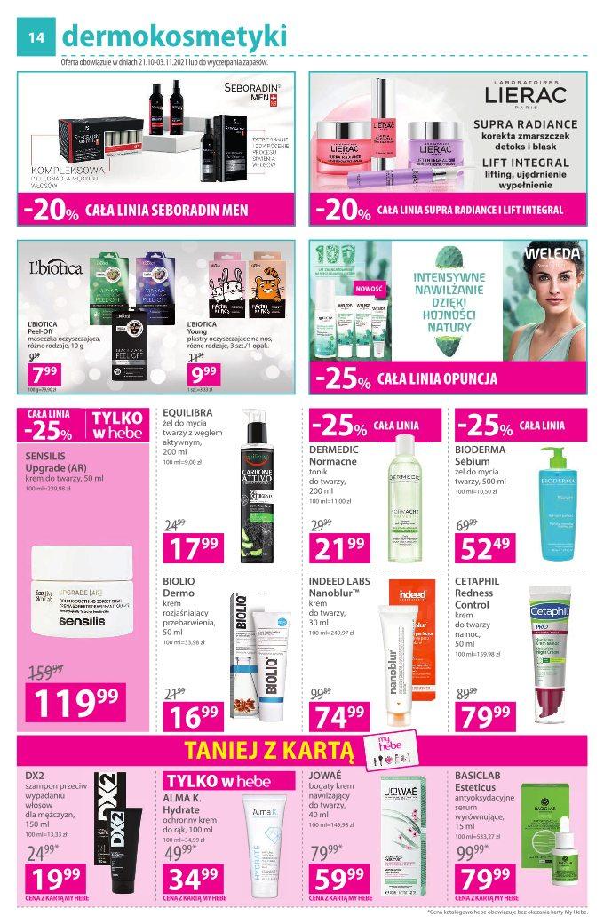 Gazetka promocyjna Hebe str. 14