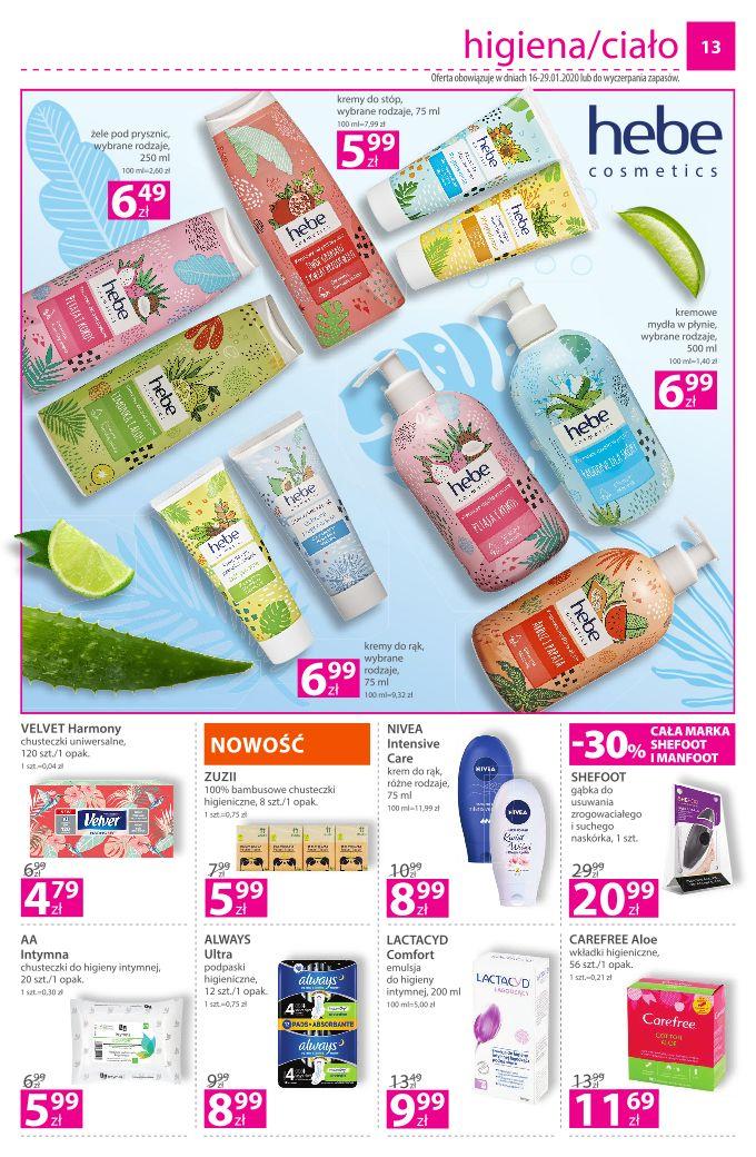 Gazetka promocyjna Hebe str. 13