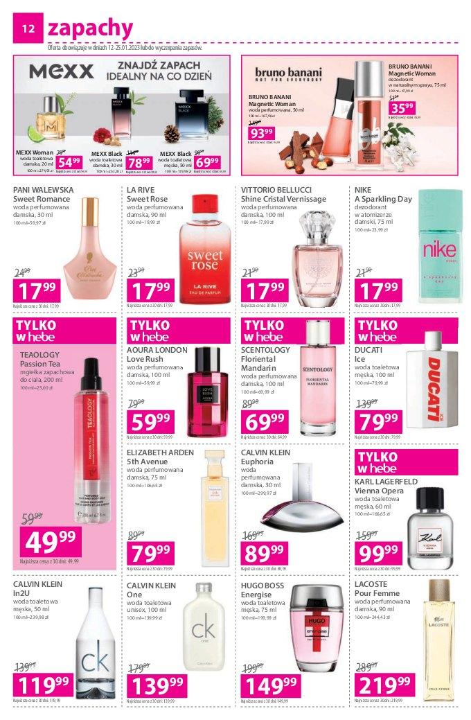 Gazetka promocyjna Hebe str. 12