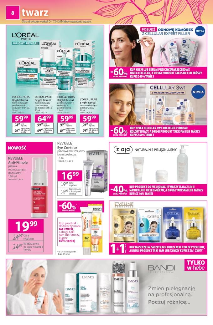Gazetka promocyjna Hebe str. 8