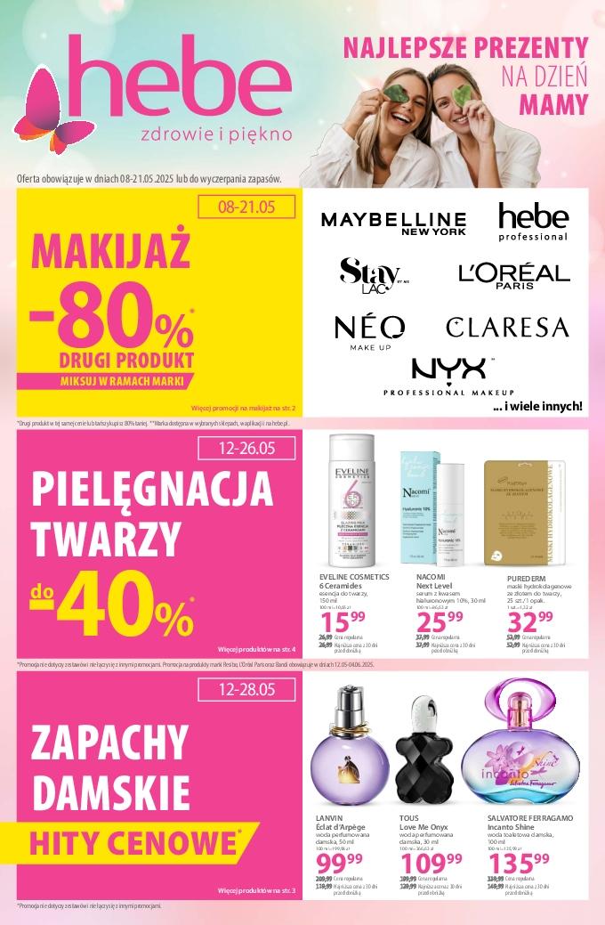 Gazetka promocyjna Hebe str. 1