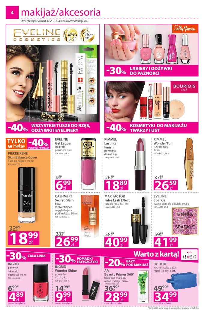 Gazetka promocyjna Hebe str. 4