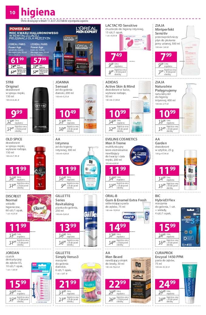 Gazetka promocyjna Hebe str. 10