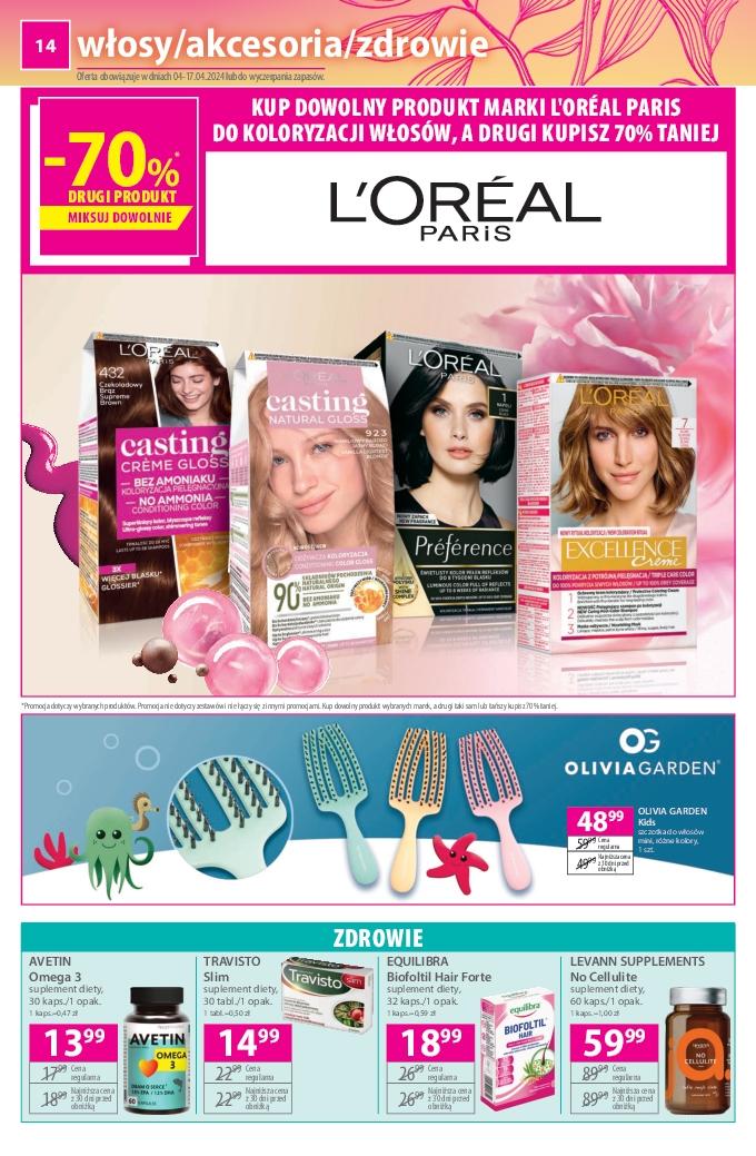 Gazetka promocyjna Hebe str. 14