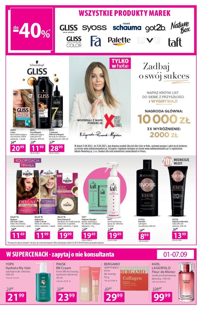 Gazetka promocyjna Hebe str. 3