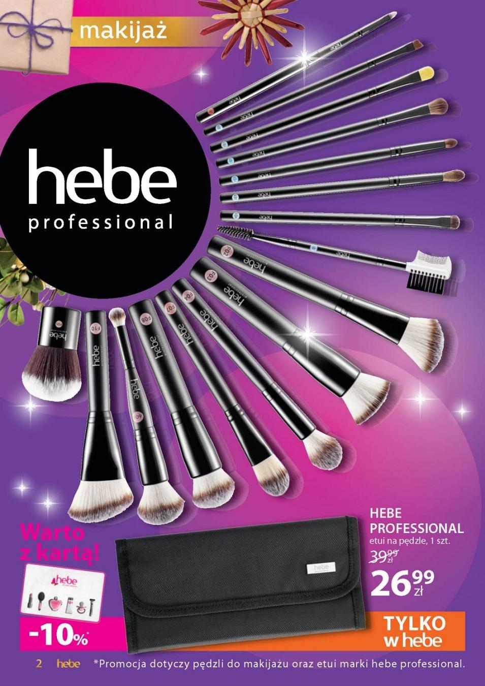 Gazetka promocyjna Hebe str. 2