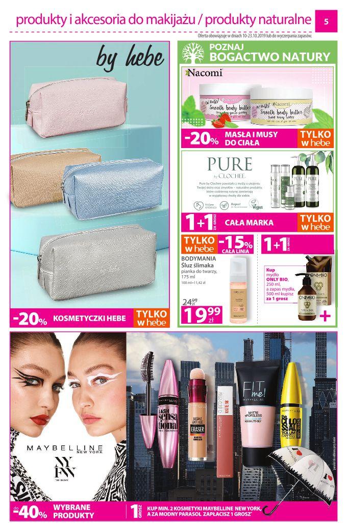 Gazetka promocyjna Hebe str. 5