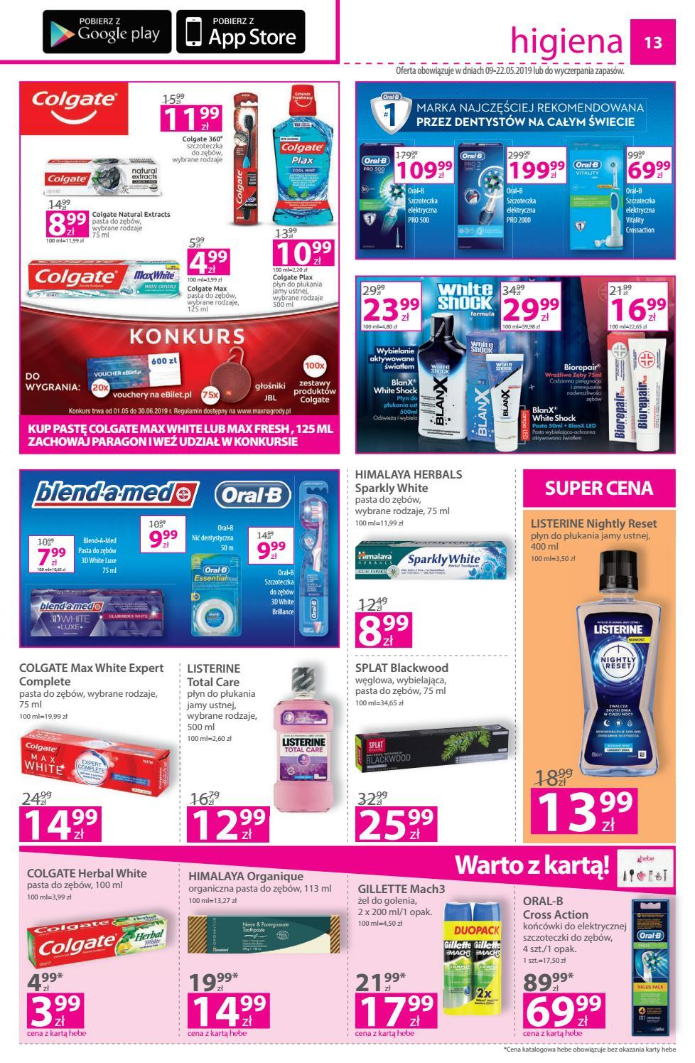 Gazetka promocyjna Hebe str. 13