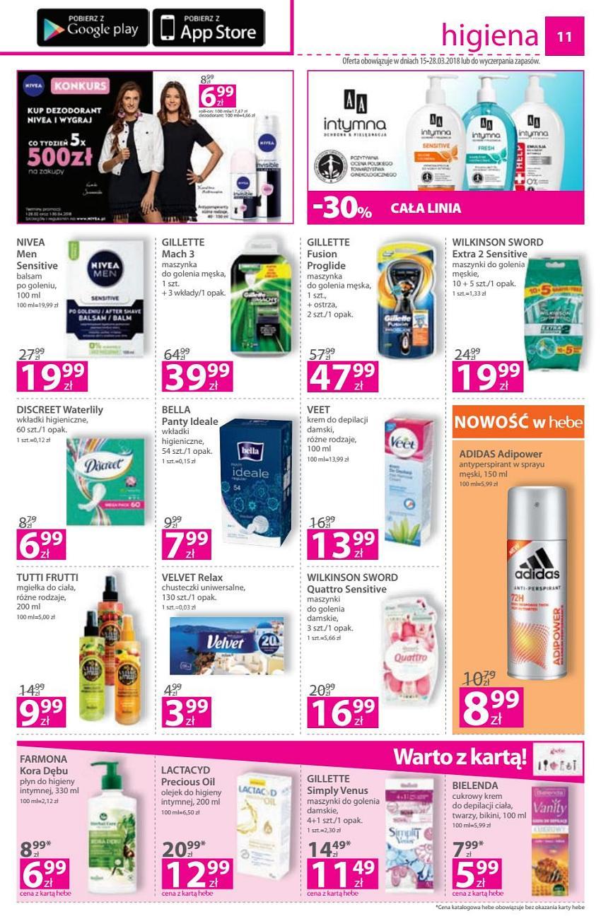Gazetka promocyjna Hebe str. 11