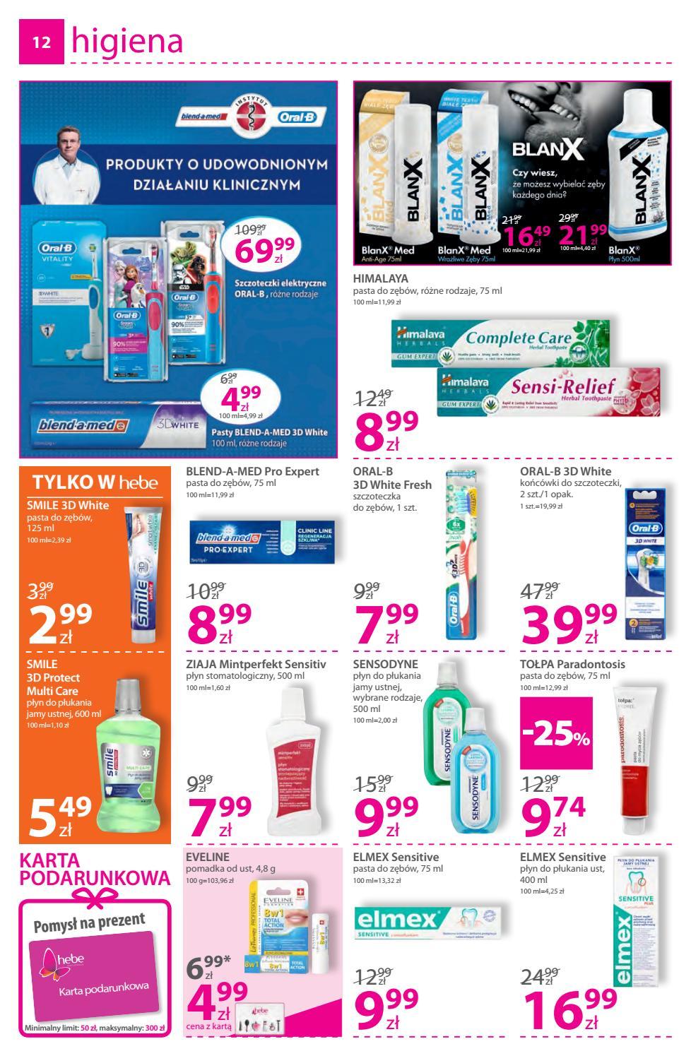Gazetka promocyjna Hebe str. 12