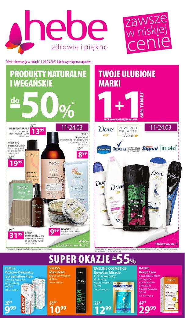 Gazetka promocyjna Hebe str. 1
