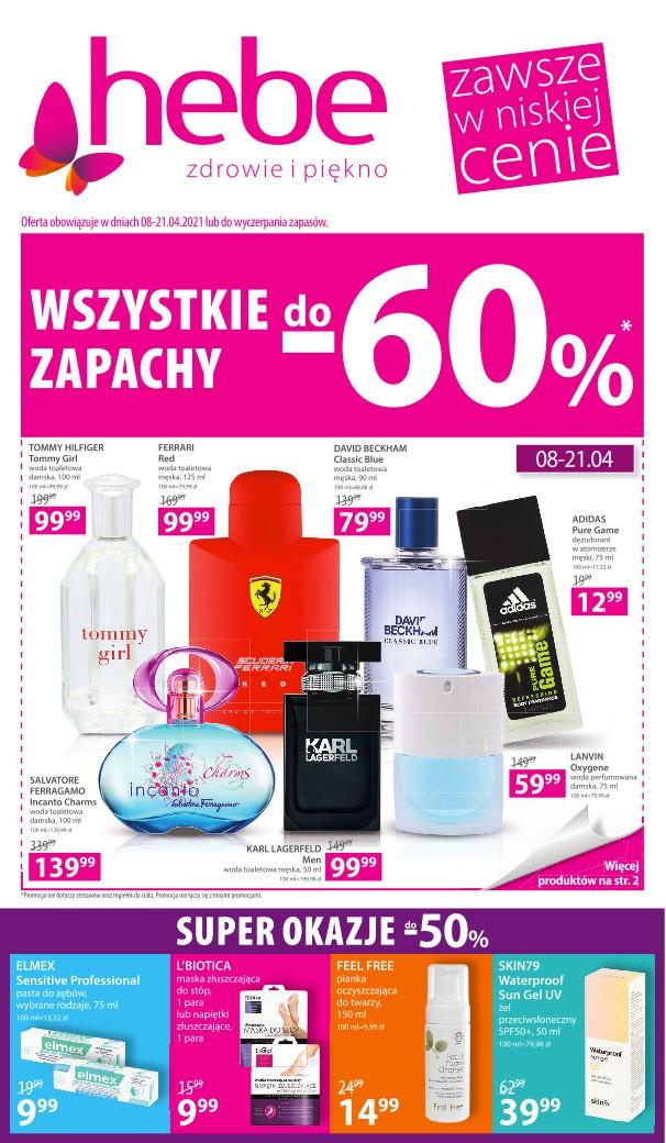 Gazetka promocyjna Hebe str. 1