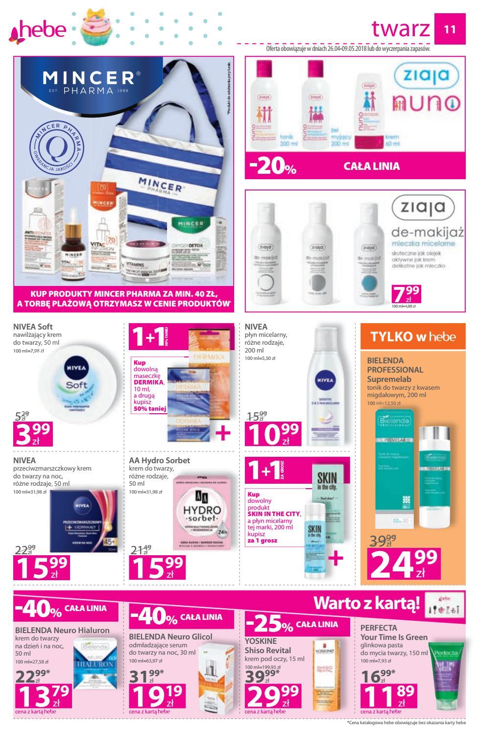 Gazetka promocyjna Hebe str. 11