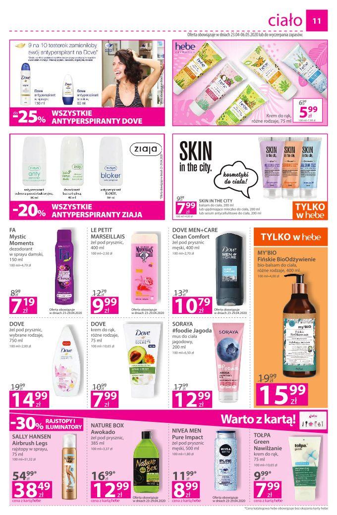 Gazetka promocyjna Hebe str. 11