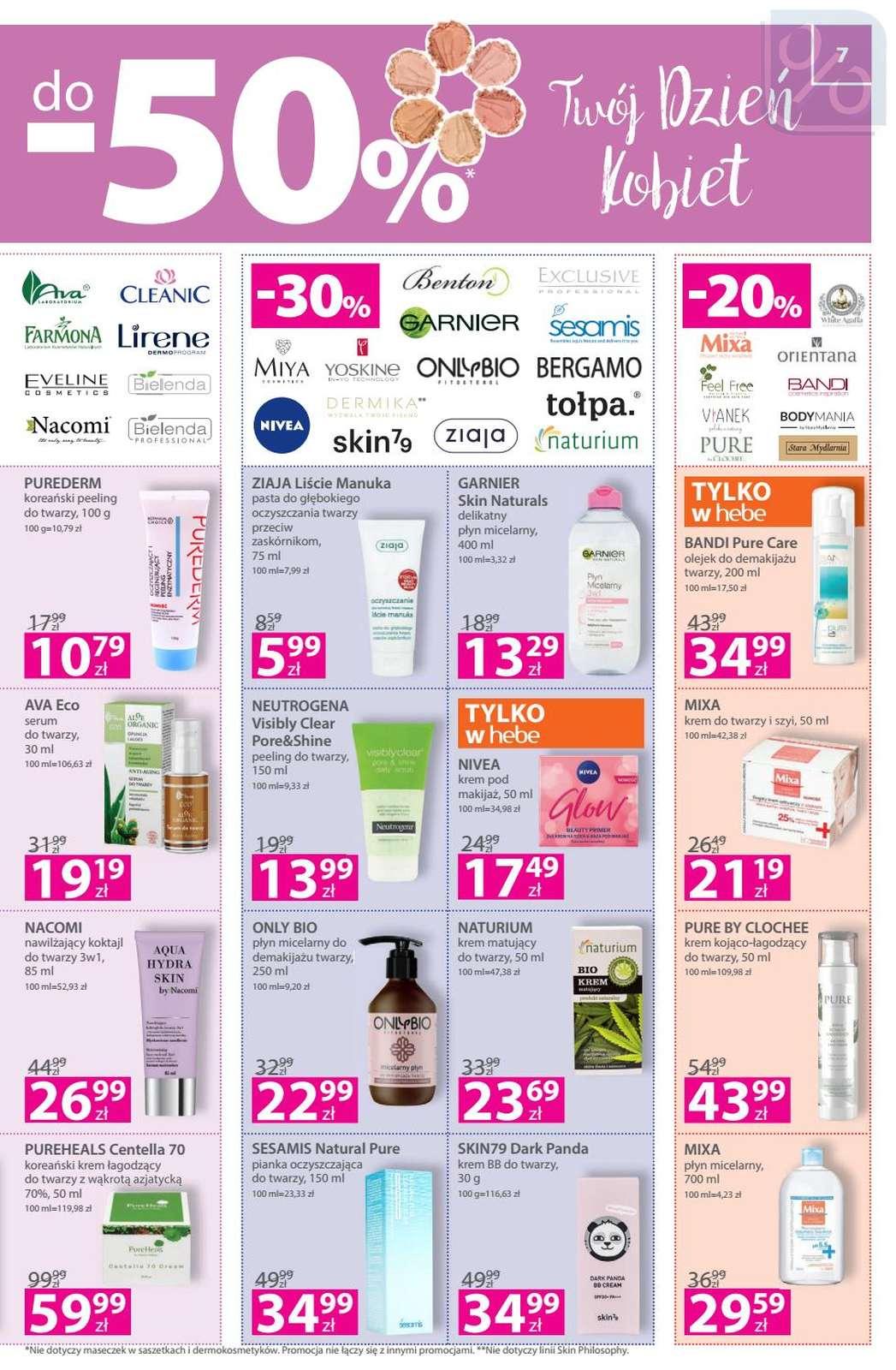 Gazetka promocyjna Hebe str. 7