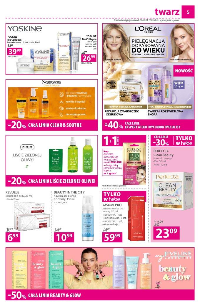 Gazetka promocyjna Hebe str. 5